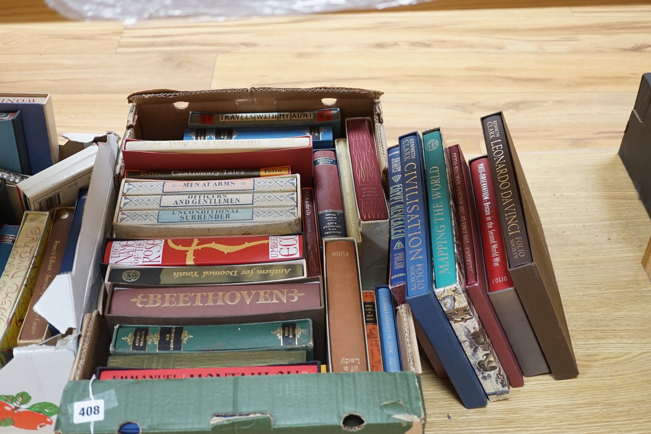 A large quantity of Folio Society books